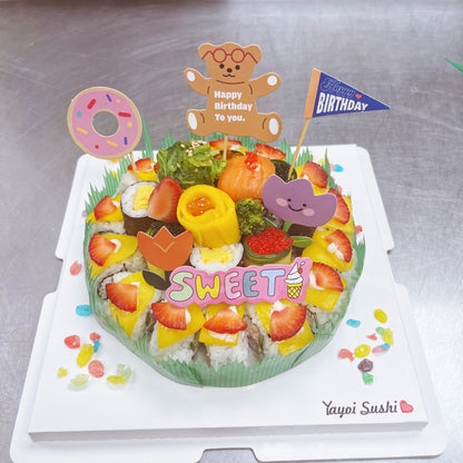 Spring Sushi cake - Yayoi Sushi