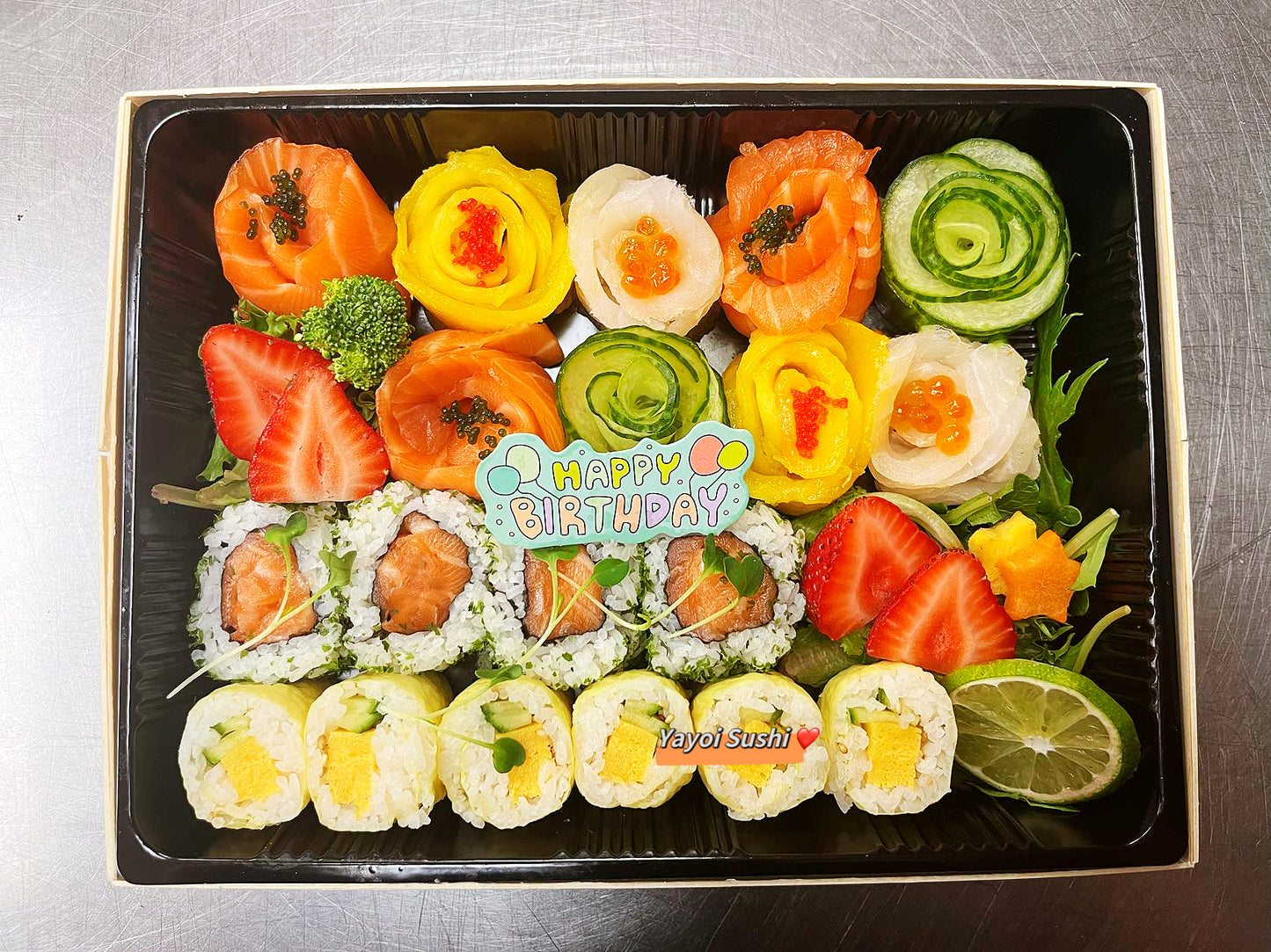 Flower Sushi Platter Gift Box - Yayoi Sushi