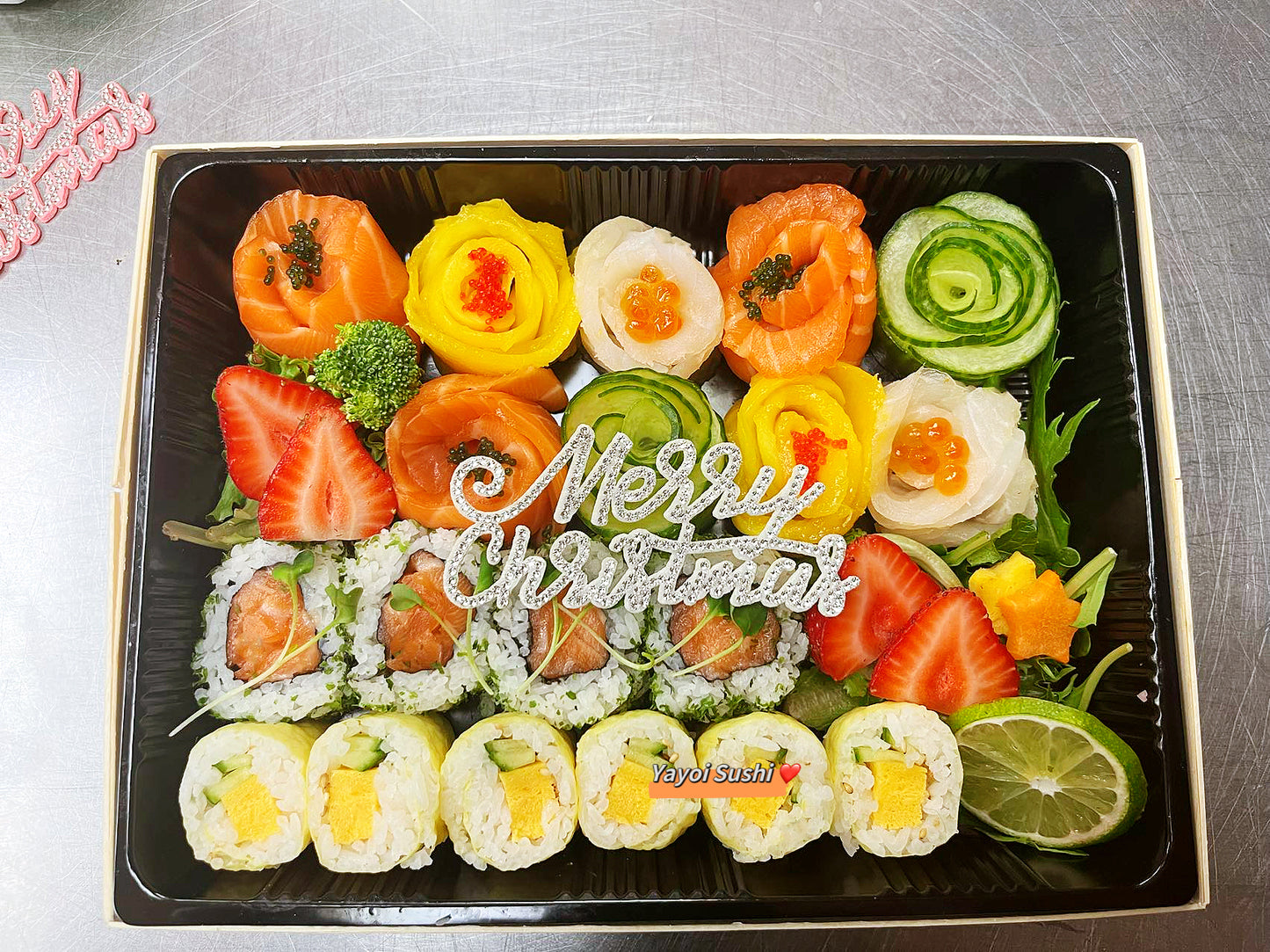 Flower Sushi Platter Gift Box - Yayoi Sushi