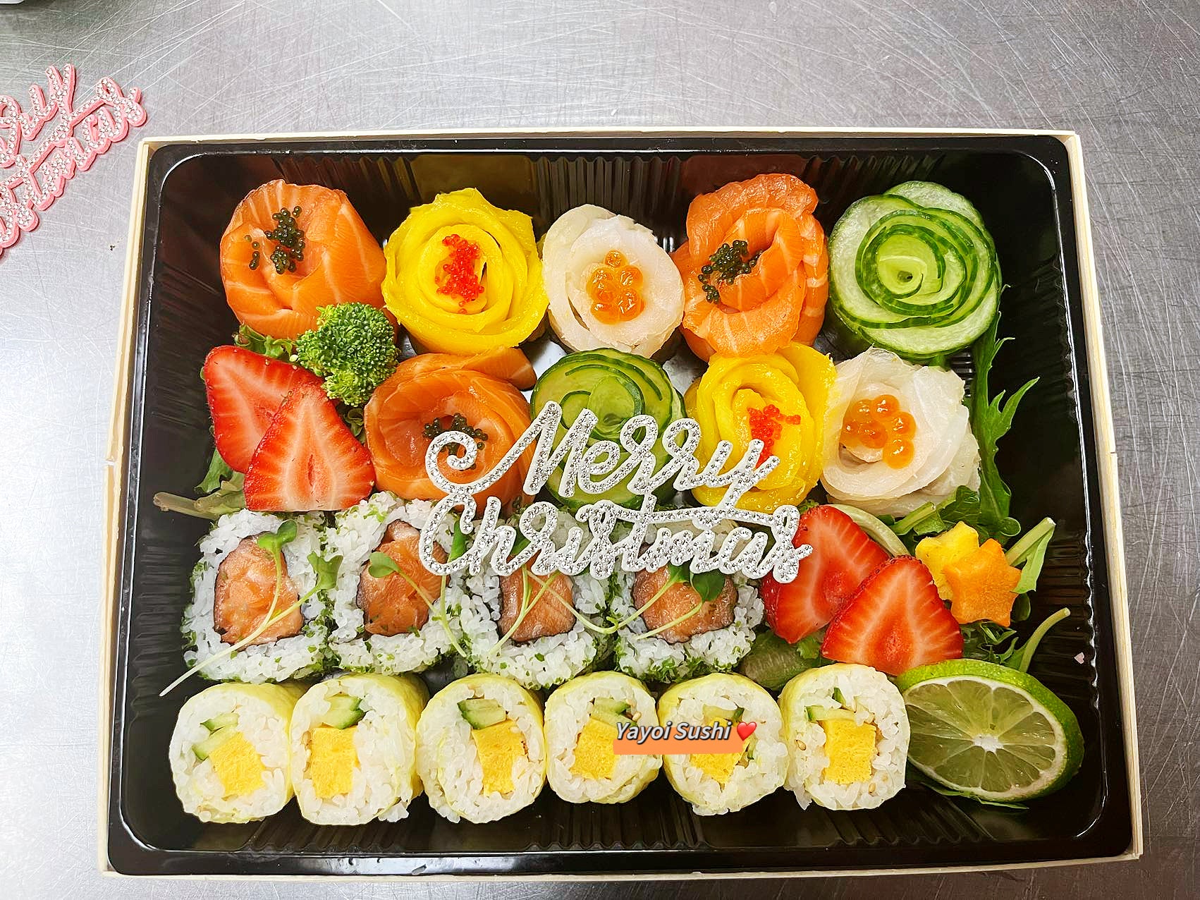 Flower Sushi Platter Gift Box - Yayoi Sushi