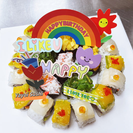 sushi cake - Yayoi Sushi