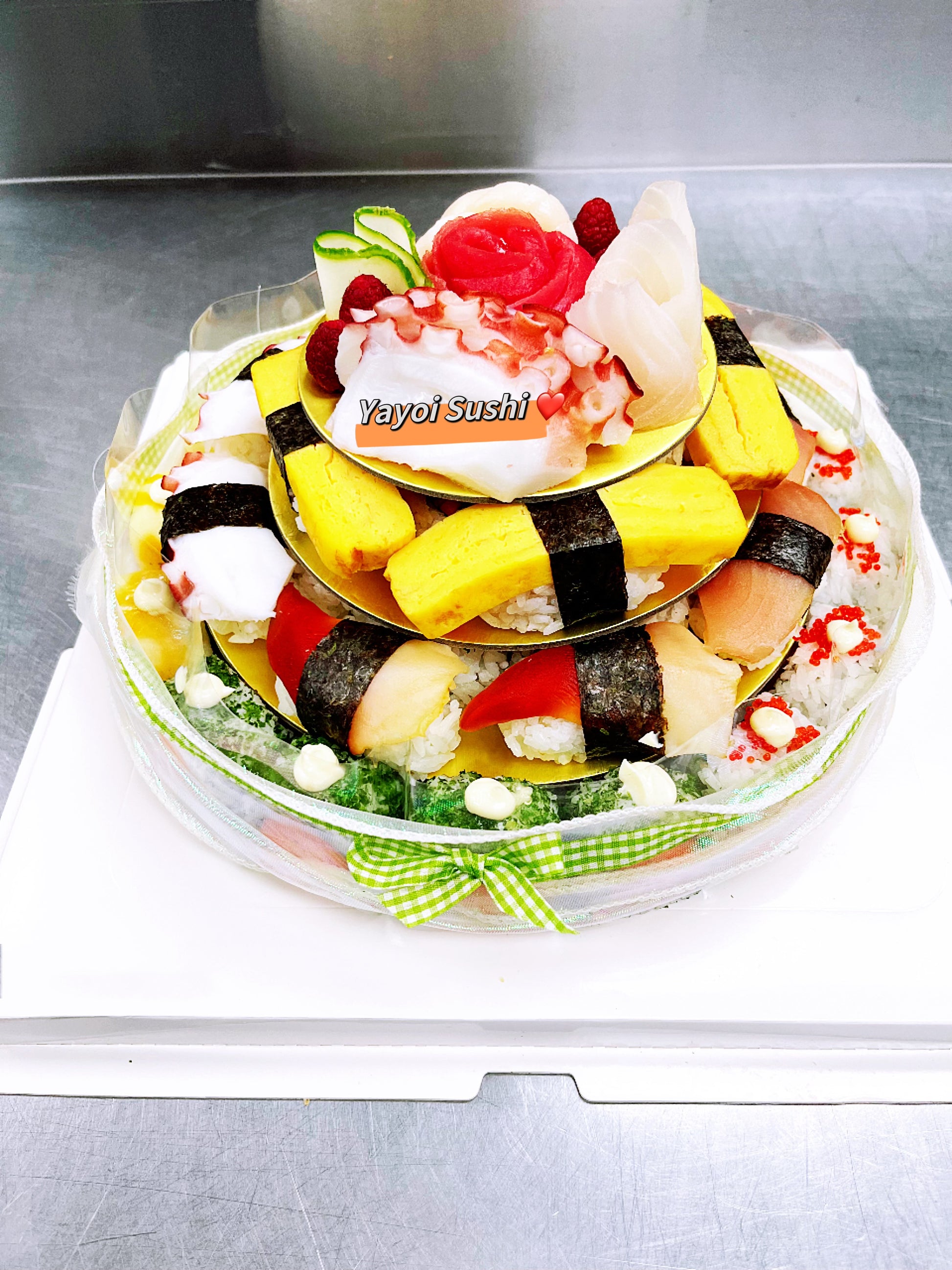 10'' sushi cake - Yayoi Sushi