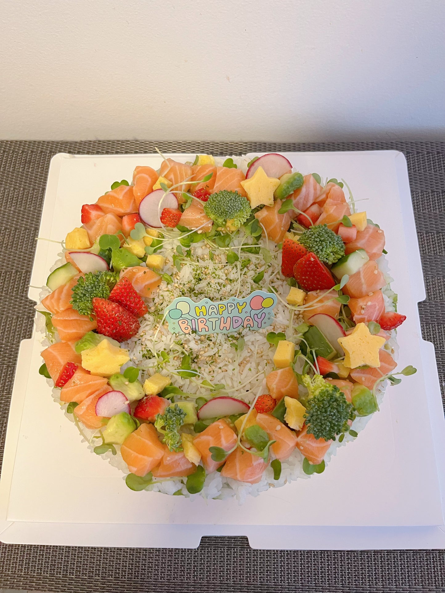 8'' Sunshine Sushi Cake - Yayoi Sushi