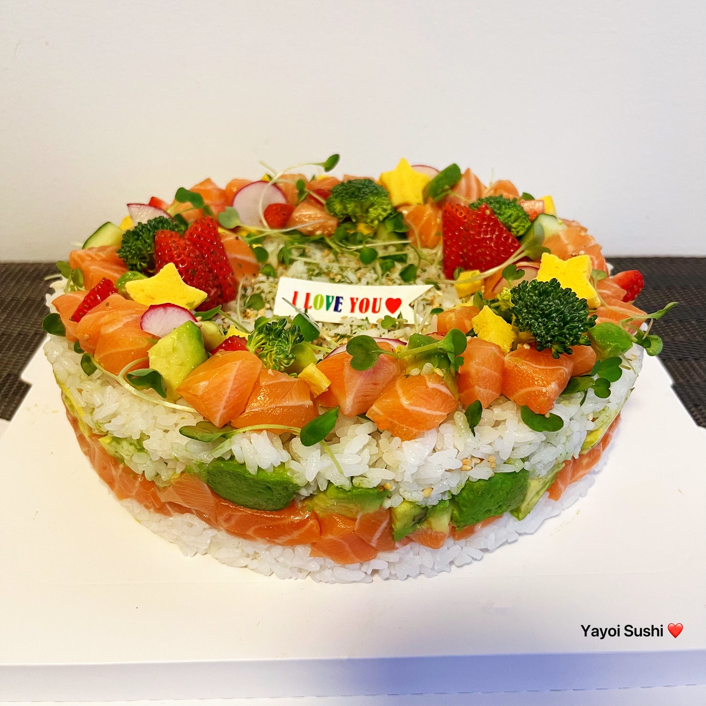 8'' Sunshine Sushi Cake - Yayoi Sushi