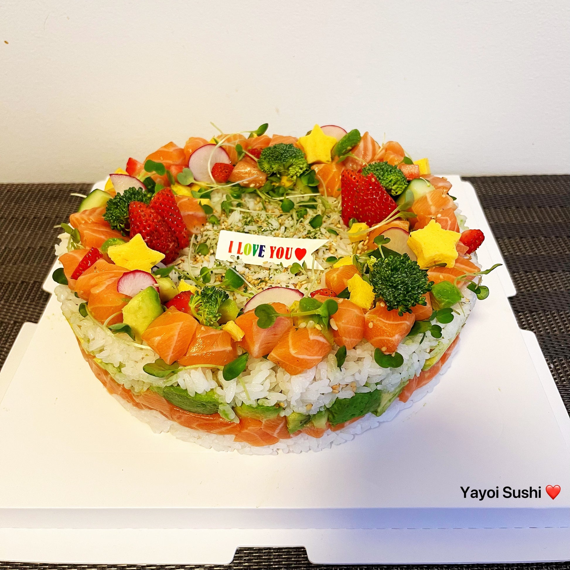 8'' Sunshine Sushi Cake - Yayoi Sushi